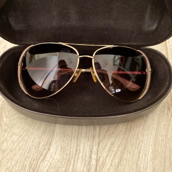 Michael Kors Aviator Women's Sunglasses Sicily - Picture 1 of 5